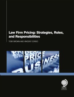 Law Firm Pricing (eBook, ePUB) - Brown, Toby; Cordo, Vincent