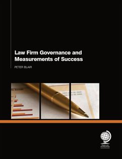 Cover Law Firm Governance and Measurements of Success (eBook, ePUB)