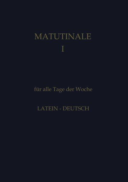 Matutinale I