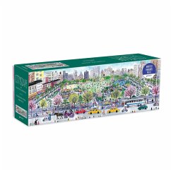 Michael Storrings Cityscape 1000 Piece Panoramic Puzzle - Galison