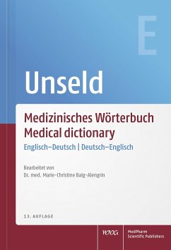 Medizinisches Wörterbuch   Medical dictionary - Unseld, Dieter Werner