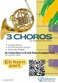 French Horn in Eb parts "3 Choros" by Zequinha De Abreu for Horn and Piano (fixed-layout eBook, ePUB)
