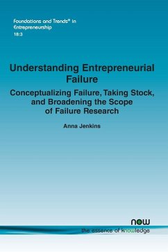 Understanding Entrepreneurial Failure - Jenkins, Anna