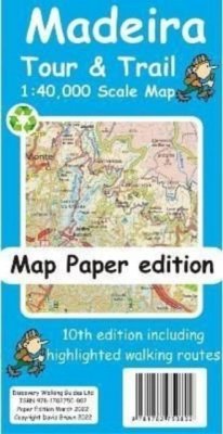 Cover Madeira Tour and Trail Map paper edition