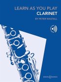Learn as You Play Clarinet Book/Material Online
