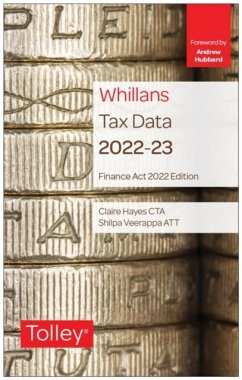 Tolley's Tax Data 2022-23 (Finance Act edition) - Hayes, Claire; Veerappa, Shilpa