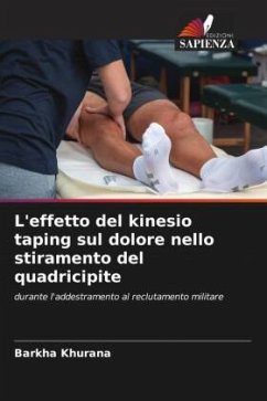 Cover L'effetto del kinesio taping sul dolore nello stiramento del quadricipite