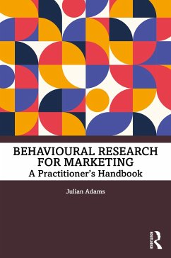 Behavioural Research for Marketing - Adams, Julian
