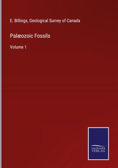 Palæozoic Fossils - Billings, E.; Geological Survey Of Canada