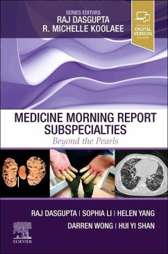 Medicine Morning Report Subspecialties - Dasgupta, Raj, MD, FACP, FCCP, FAASM (Associate Professor of Clinica; Li, Sophia; Wong, Darren W.