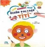 Sari Kirmizi Mavi Özgün Palyaco Titi