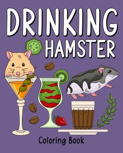 Drinking Hamster Coloring Book - Paperland