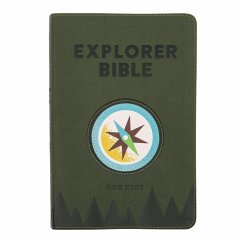 Cover CSB Explorer Bible for Kids, Olive Compass Leathertouch