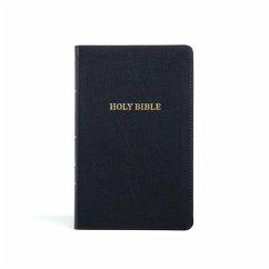 KJV Thinline Reference Bible, Black Leathertouch - Holman Bible Publishers