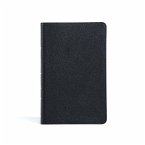 KJV Thinline Reference Bible, Black Genuine Leather, Indexed