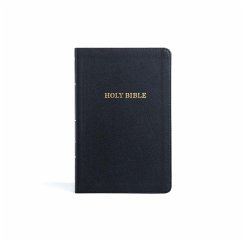 KJV Thinline Bible, Black Leathertouch - Holman Bible Publishers