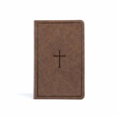 KJV Thinline Reference Bible, Brown Leathertouch - Holman Bible Publishers