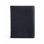 CSB Pastor's Bible, Verse-By-Verse Edition, Holman Handcrafted Collection, Black Premium Goatskin