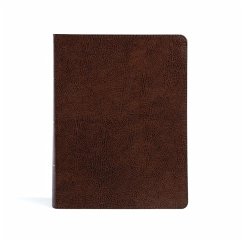 CSB Pastor's Bible, Verse-By-Verse Edition, Brown Bonded Leather - Csb Bibles By Holman