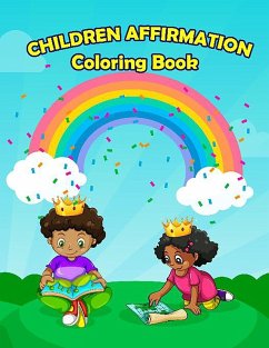 Cover Children Affirmation Coloring Book