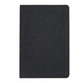 CSB Large Print Thinline Bible, Black Leathertouch
