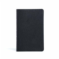 KJV Thinline Reference Bible, Black Genuine Leather - Holman Bible Publishers