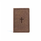 KJV Thinline Bible, Brown Leathertouch