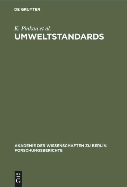 Umweltstandards (eBook, PDF) Umweltstandards (eBook, PDF)