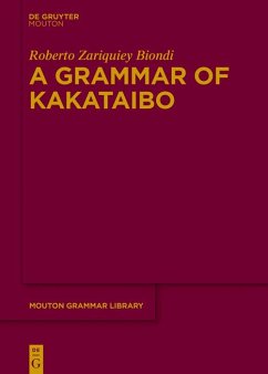 Cover A Grammar of Kakataibo (eBook, PDF)