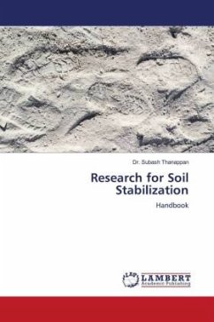 Research for Soil Stabilization - Thanappan, Dr. Subash