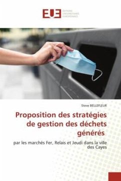 Cover Proposition des stratégies de gestion des déchets générés