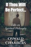 If Thou Wilt Be Perfect (eBook, ePUB)
