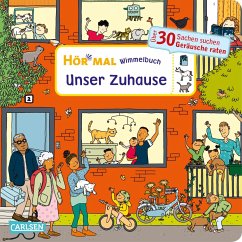 Hör mal (Soundbuch): Wimmelbuch: Unser Zuhause (Mängelexemplar) - Hofmann, Julia