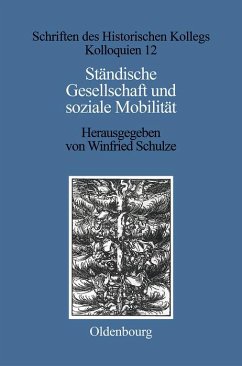 Cover Ständische Gesellschaft und Soziale Mobilität (eBook, PDF)
