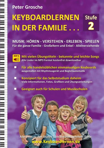 Keyboardlernen in der Familie (Stufe 2) (eBook, ePUB) Keyboardlernen in der Familie (Stufe 2) (eBook, ePUB)