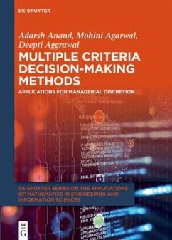 Multiple Criteria Decision-Making Methods - Anand, Adarsh;Agarwal, Mohini;Aggrawal, Deepti