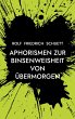 Aphorismen zur Binsenweisheit von... - Bild 1