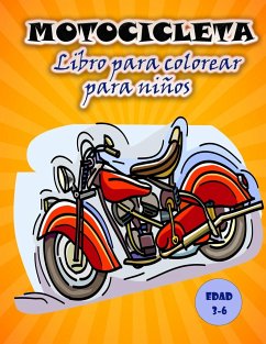 Libro para colorear de motos para niños - D, Thomas