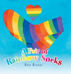 A Pair of Rainbow Socks - Bigras, Rose