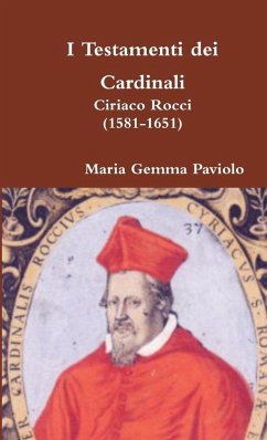 I Testamenti dei Cardinali - Paviolo, Maria Gemma