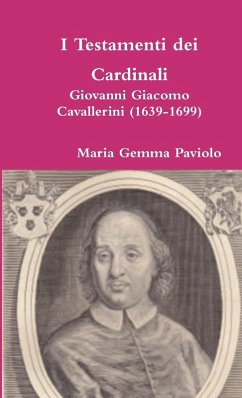 I Testamenti dei Cardinali - Paviolo, Maria Gemma