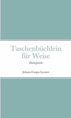 Cover Taschenbüchlein für Weise