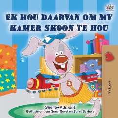 I Love to Keep My Room Clean (Afrikaans Book for Kids)