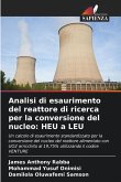 Analisi di esaurimento del reattore di ricerca per la conversione del nucleo: HEU a LEU