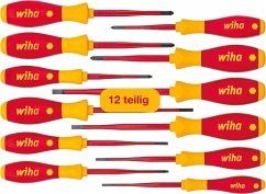 Wiha 3201K12 Schraubendreher Set SoftFinish® electric slimFix