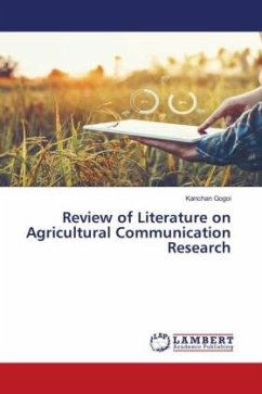 Review of Literature on Agricultural Communication Research - Gogoi, Kanchan