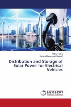 Distribution and Storage of Solar Power for Electrical Vehicles