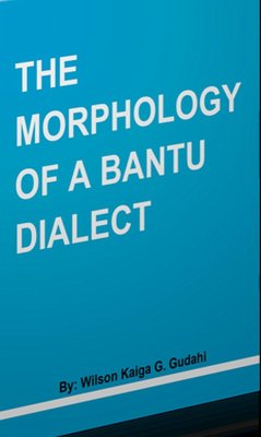 Cover THE MORPHOLOGY OF A BANTU (eBook, ePUB)