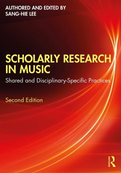 Scholarly Research in Music (eBook, PDF) - Lee, Sang-Hie