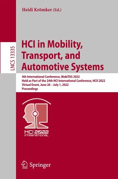 HCI in Mobility, Transport, and Automotive Systems